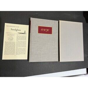 Autocrat of the Breakfast Table Heritage Club HC Slipcase Sandglass Book is FINE